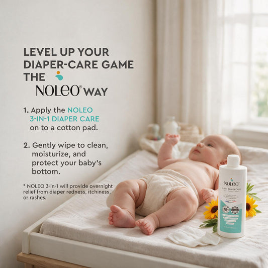 3-in-1 Diaper Care Cleansing Barrier Cream (8 oz)