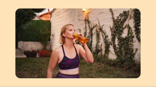 new mom working out after baby
