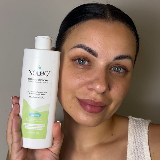 NOLEO Natural Skin Care - Sensitive Skin, Deep Moisturizer - 8oz