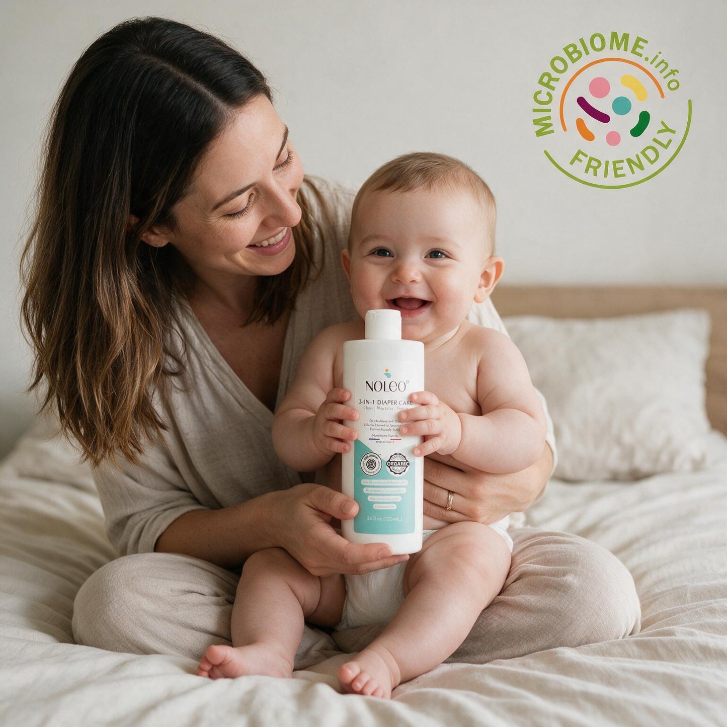 3-in-1 Diaper Care Cleansing Barrier Cream (8 oz)