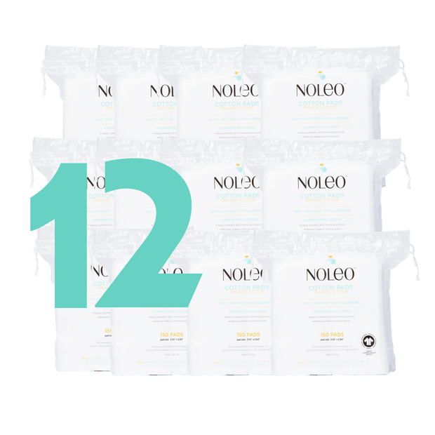 NOLEO NOLEO Organic Cotton Pads (Pack of 12)