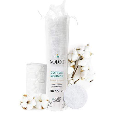 NOLEO Organic Cotton Rounds - S (Pack of 3)
